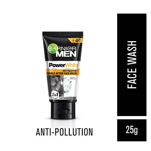 Garnier Men Power White Anti Pollution Facewash - 25g